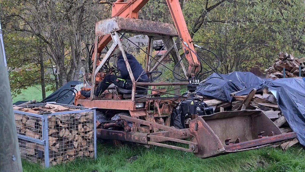 Atlas Anbaubagger abbauen vom Hela Varimot und fertig machen des Varimots für den Umbau 💪