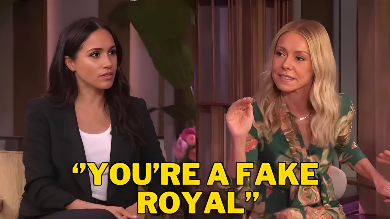 Kelly Ripa SHUTS DOWN Meghan Markle LIVE On TV After Brutal Clash