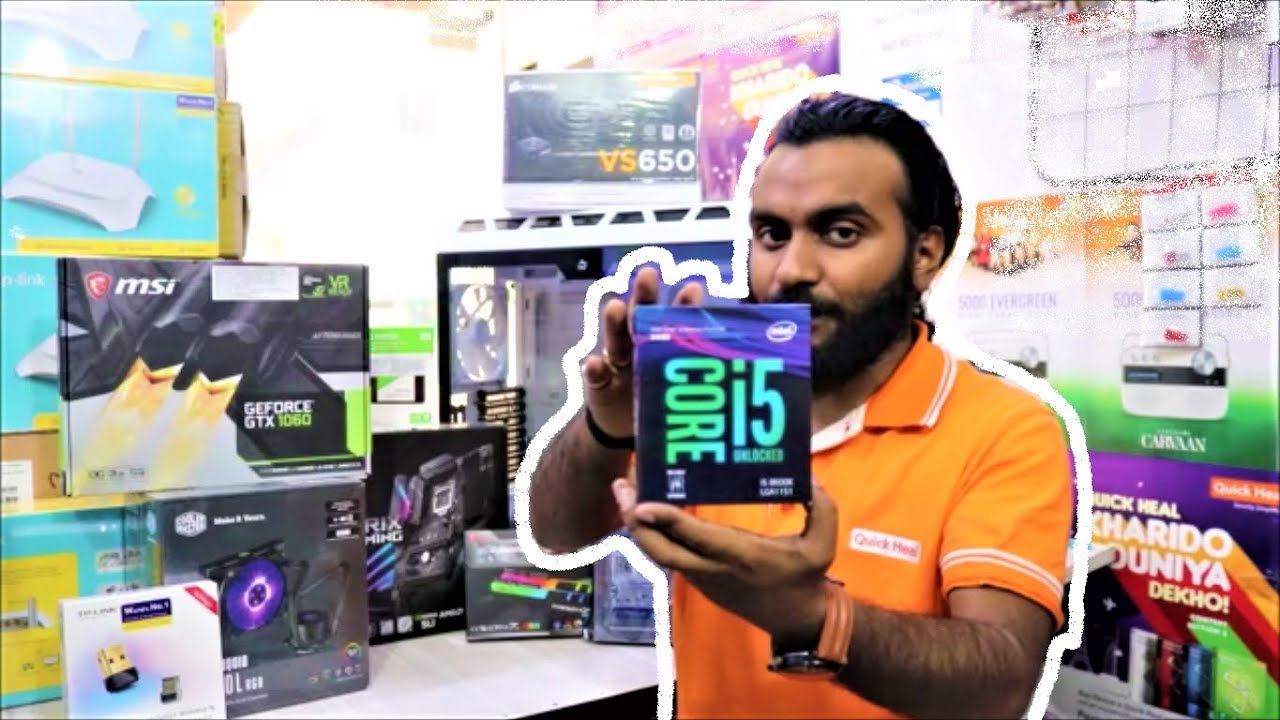 Intel i5 8600k PC Build | 1 Lac | Video editing and Gaming | Full RGB Setup