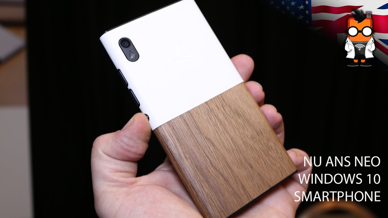 Nu Ans Neo Hands On - Customizable Windows 10 Smartphone