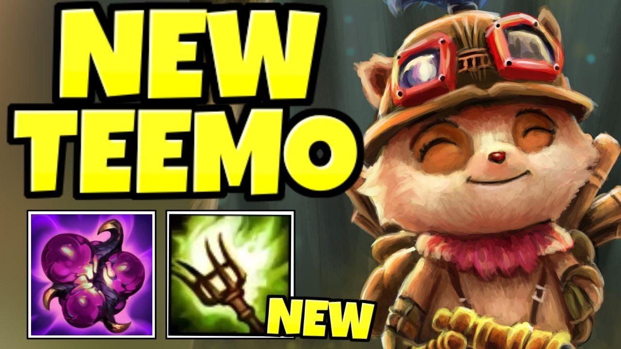 Teemo Support just got a BRAND NEW ITEM ... (4x BURNS!)