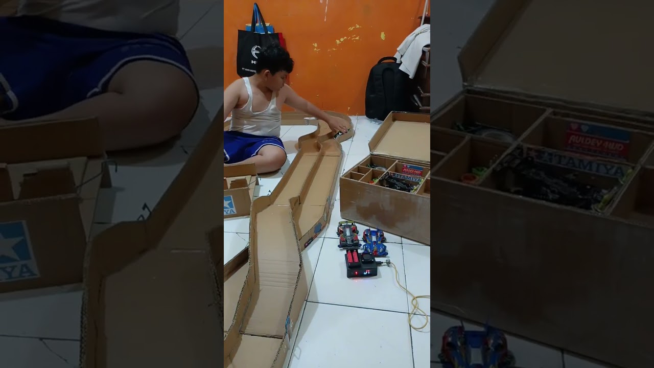 Seruu adu balap tamiya rep jeipin lawan chang xing mowang magnum vs sonic