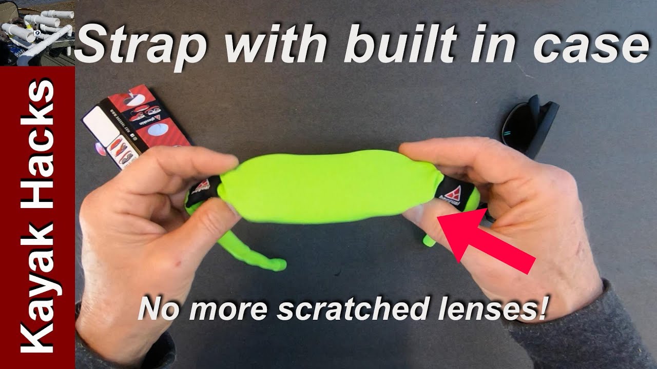 Fishing Sunglasses - Innovative Lens Protection + Strap + Float!