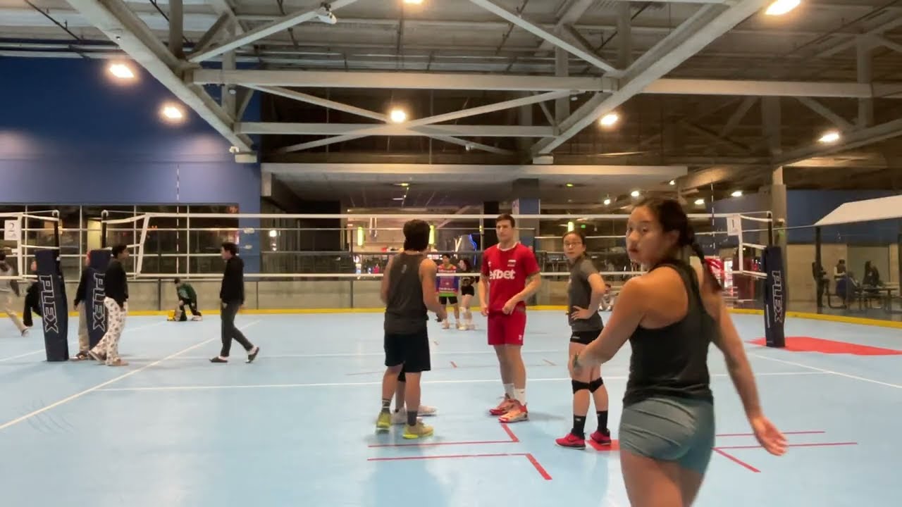 Gold Division Indoor 6's Reverse Coed Volleyball Tournament Pool Play Game 1 Part 1 (12/7/24)