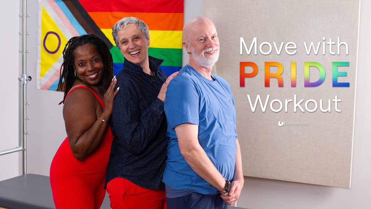 Move With Pride Pilates Workout | Accessible Fitness for Every Body! #pridemonth