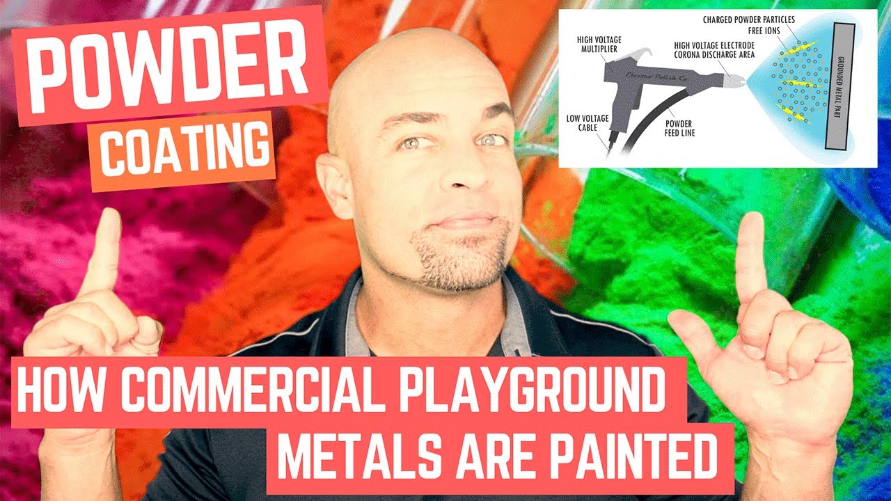 Powder Coating of Metals for Commercial Playgrounds