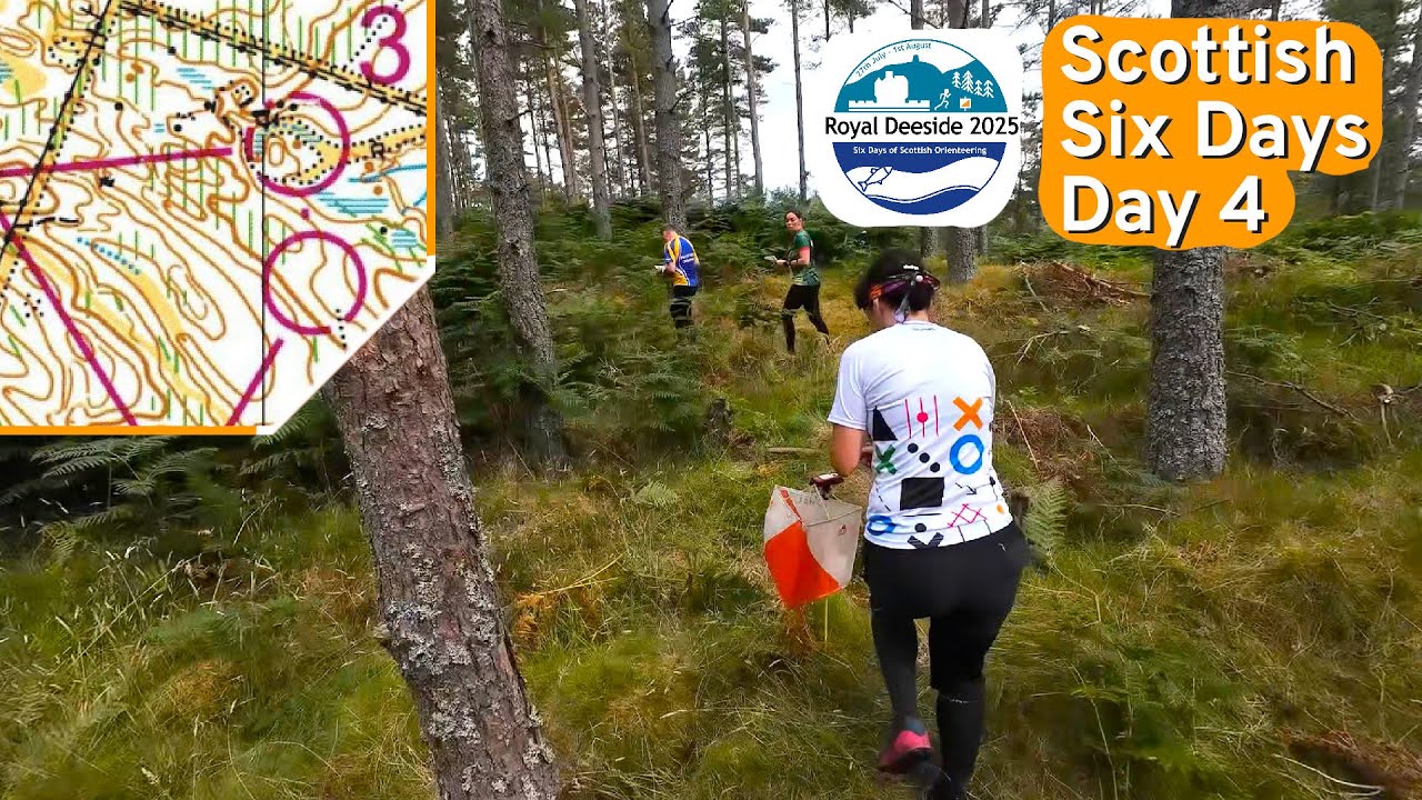 Scottish 6 Days 2025 Day 4 - Headcam Orienteering