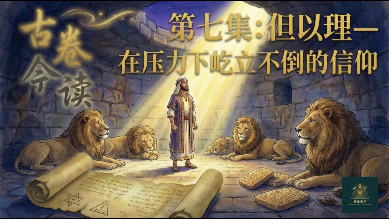 [古卷今读] 第七集：但以理 | 在压力下屹立不倒的信仰 #信仰旅程 #古卷今读 #圣途回声 #圣经故事 #属灵成长 #属灵生命 #古代智慧 #现代解读 #中文播客#holygracejourney