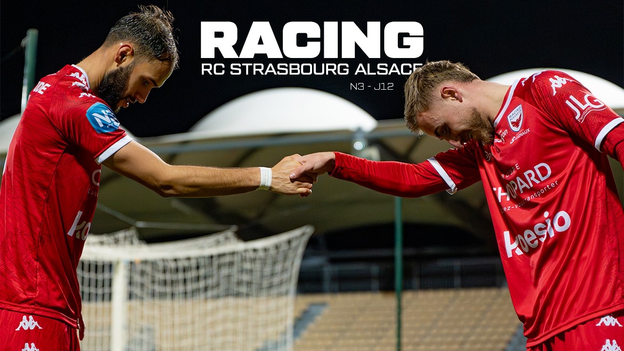 N3 - J12 | Racing Besançon vs RC Strasbourg Alsace II (3-0)