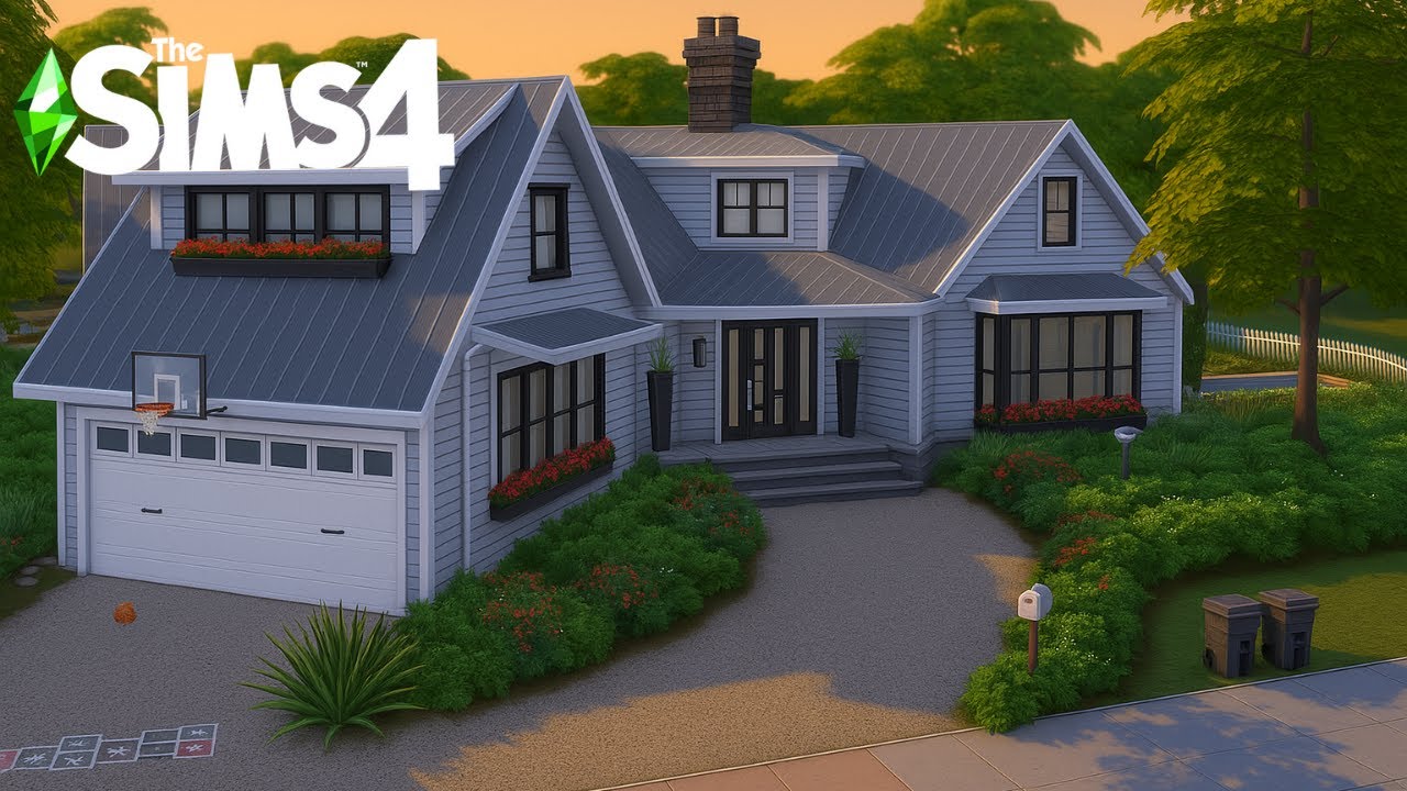 The Perfect Family Home | NO CC | The Sims 4 Speed Build + Voiceover