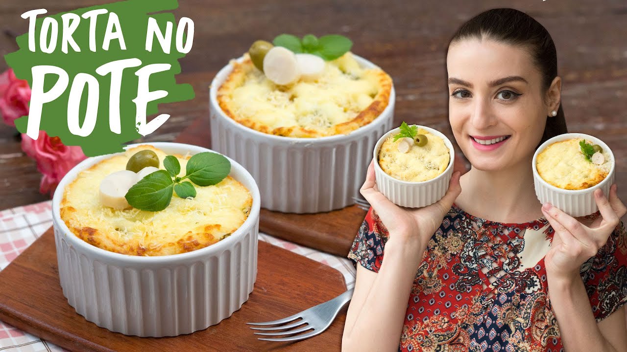 TORTA DE LIQUIDIFICADOR NO POTE: DE PALMITO CREMOSO! - Cozinha do Bom Gosto - Gabi Rossi