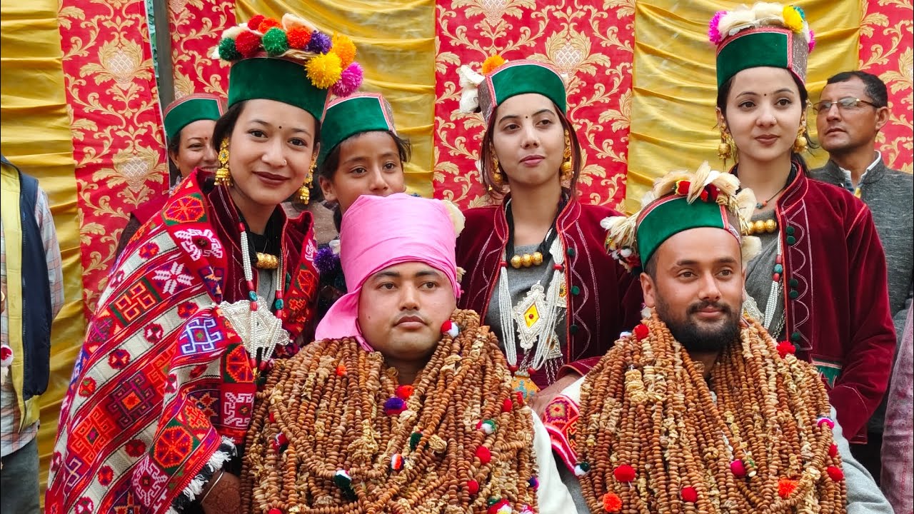 Kinnauri wedding Sangla to yangpa (Raman weds Seema) #kinnauriculture #kinnaurisongs #kinnauridance