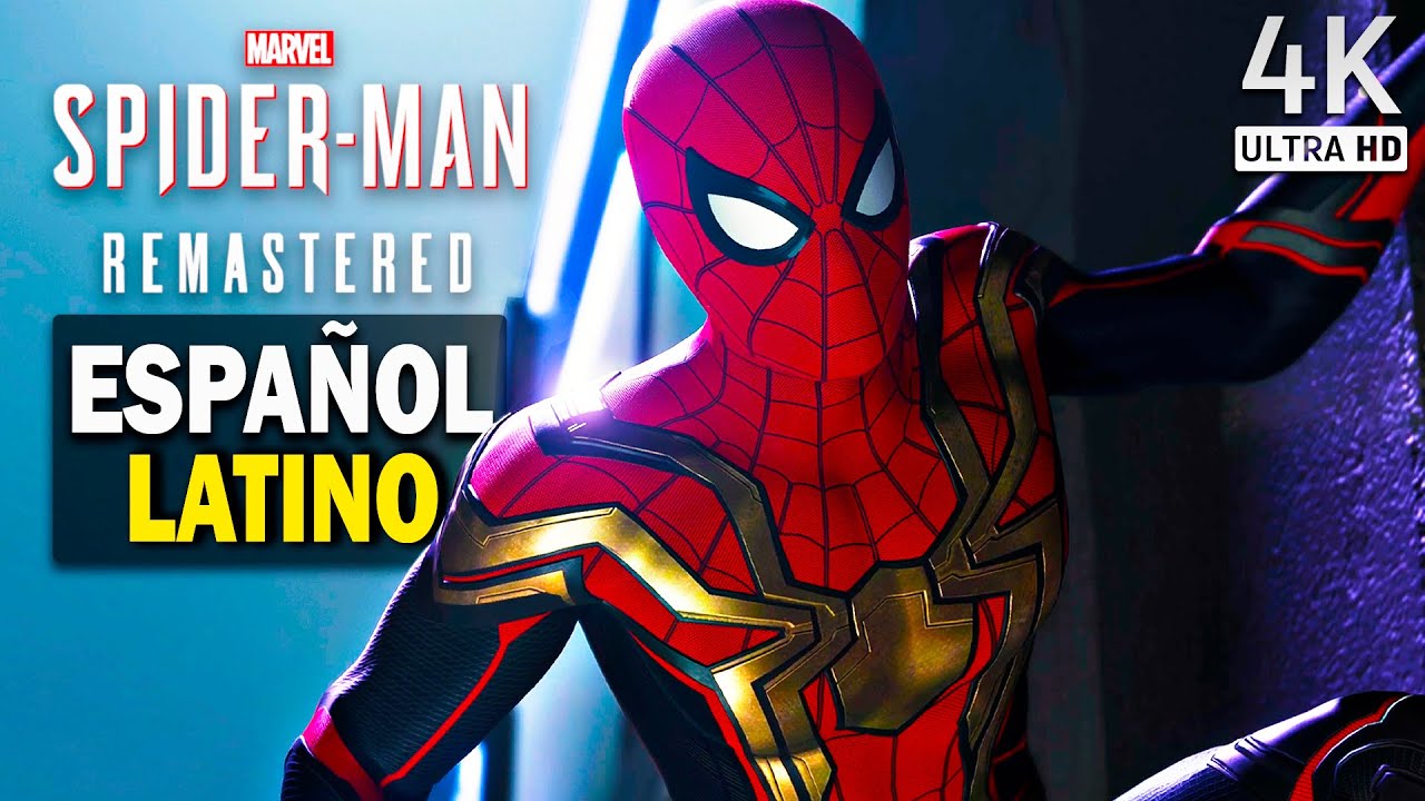 SPIDERMAN REMASTERED PS5 Película Completa en Español Latino | Historia 2022 (4K 60FPS)