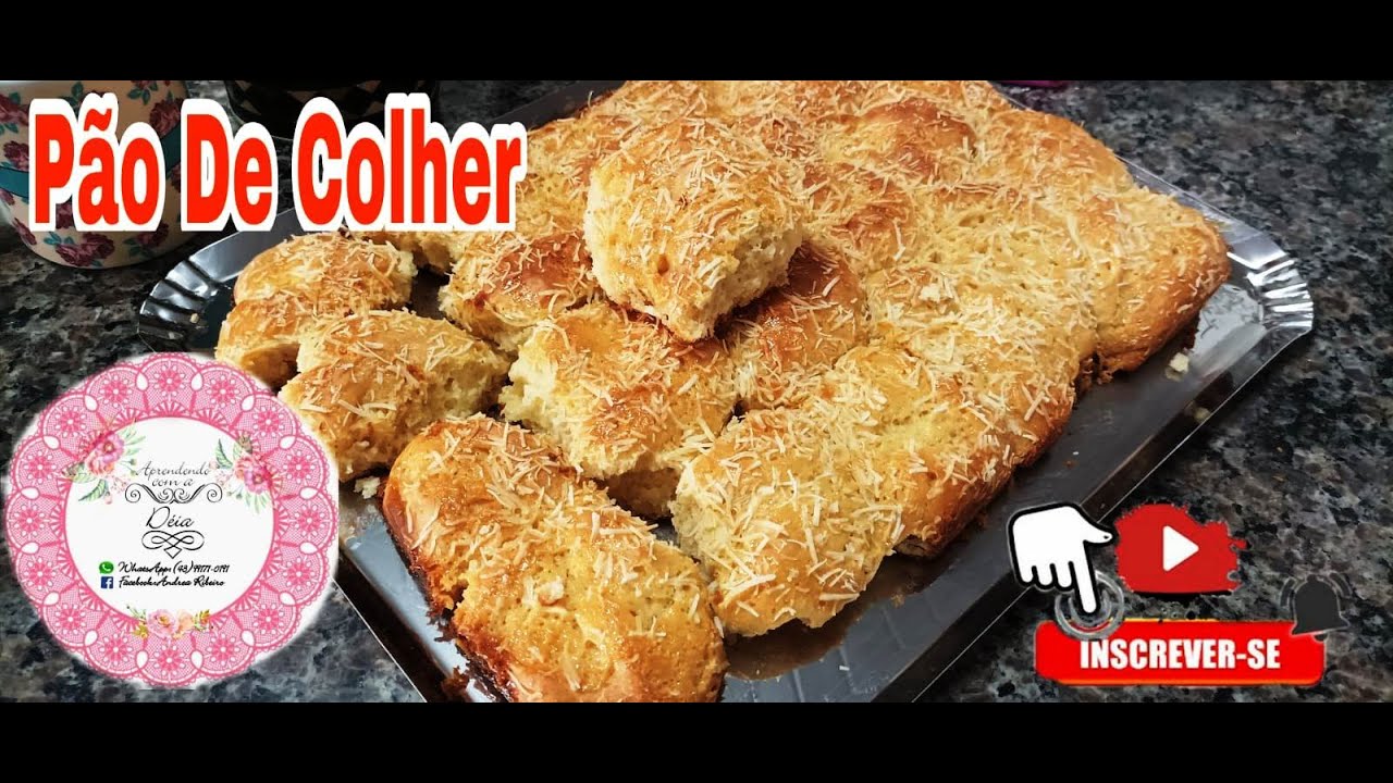 [Passo a Passo] Pão de Colher
