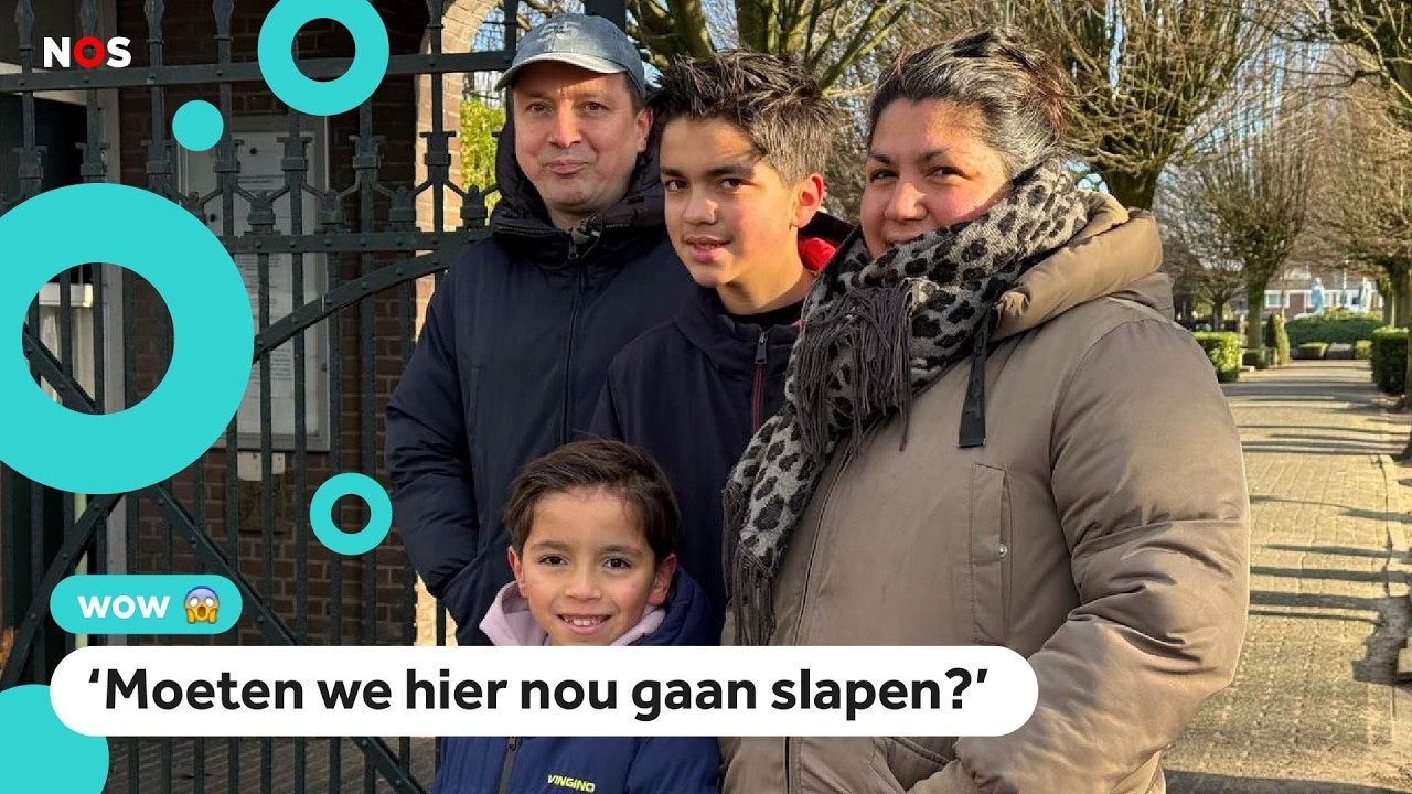 Floris en Julian werden per ongeluk opgesloten op een begraafplaats