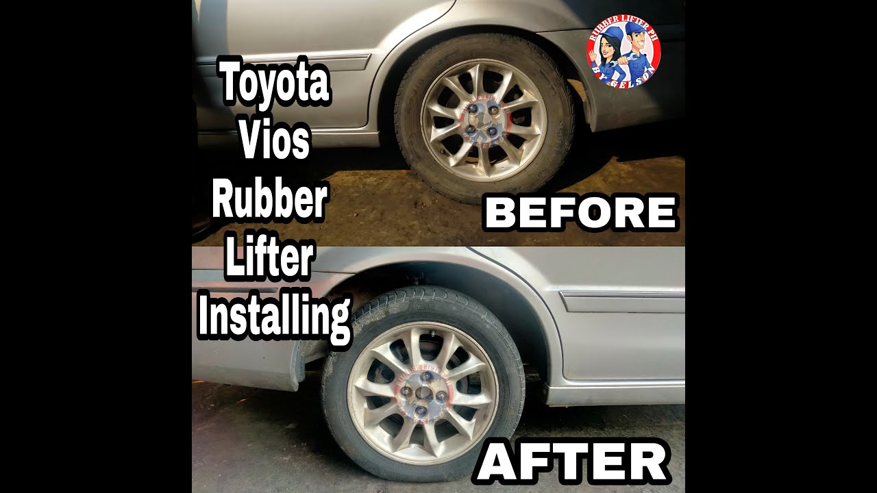 Toyota Vios Rubber Lifter Installing (Latest)