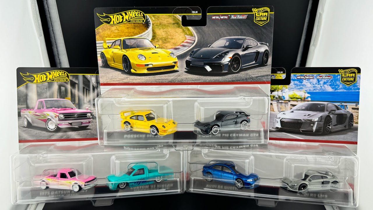Lamley Unboxing: The Hot Wheels hyped Porsche 993 returns in Car Culture 2-Packs Mix P