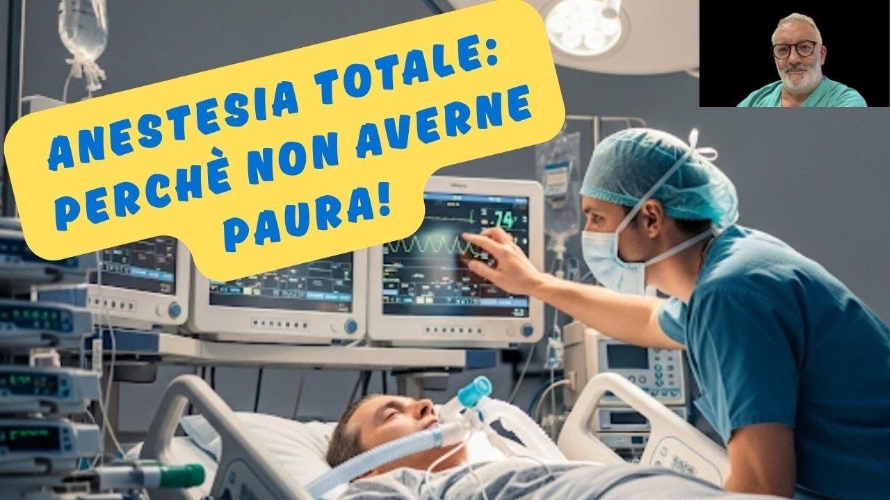 Perche non avere paura dell'anestesia generale: tre motivi ragionati