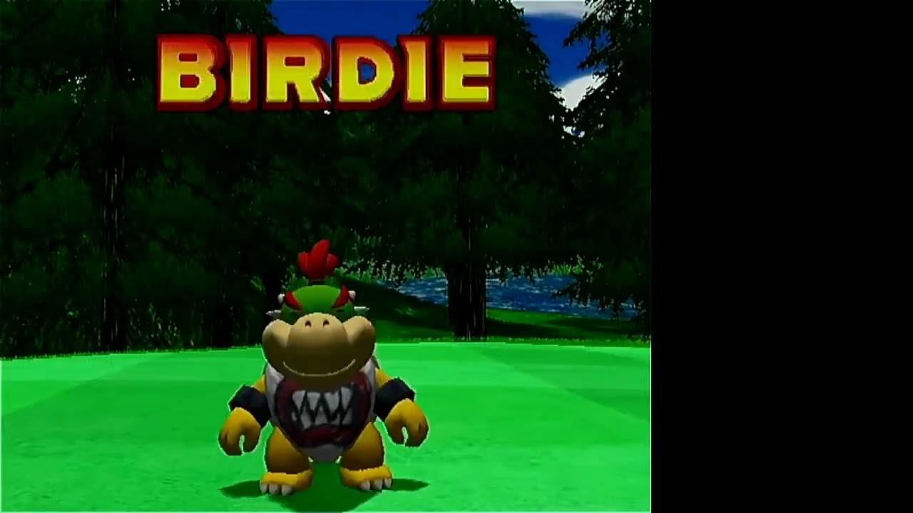 Mario Golf: TT (GameCube) Bowser Jr.* Cheep Cheep Star Tournament Gold [ALL THE GRINDING 1579.0332]
