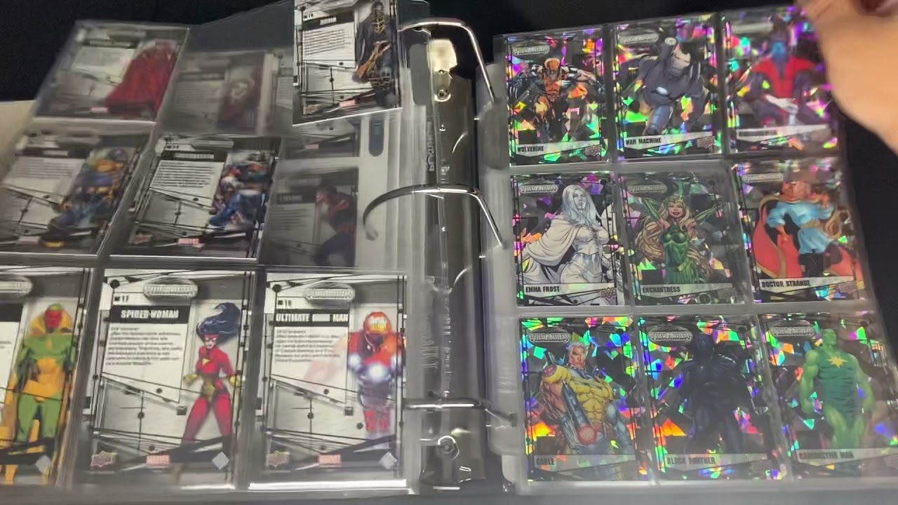 ONE OF MARVELS STRONGEST METAL!! 2015 Upper Deck Marvel Vibranium Base, Parallels and Chase Sets
