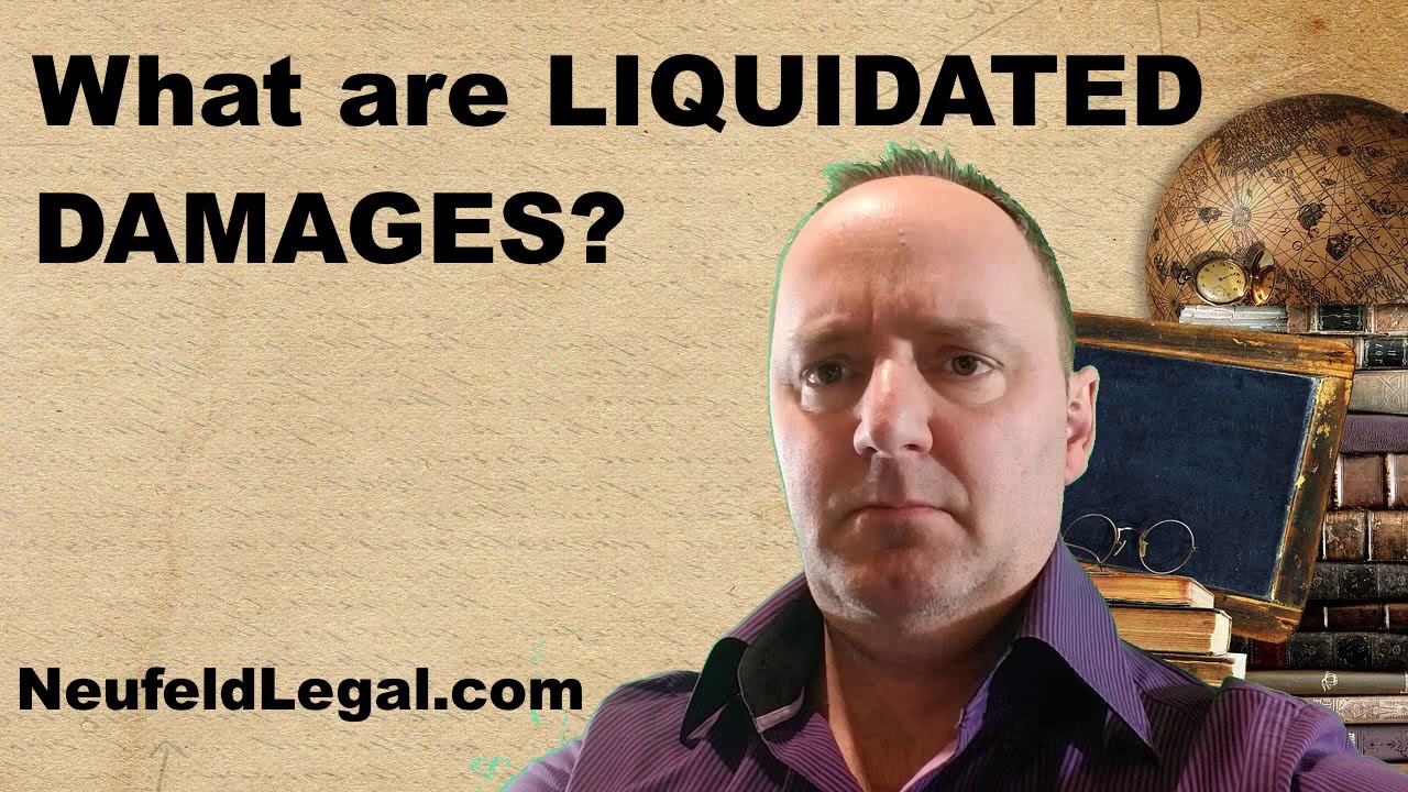 What are Liquidated Damages? [legal terminology explained]