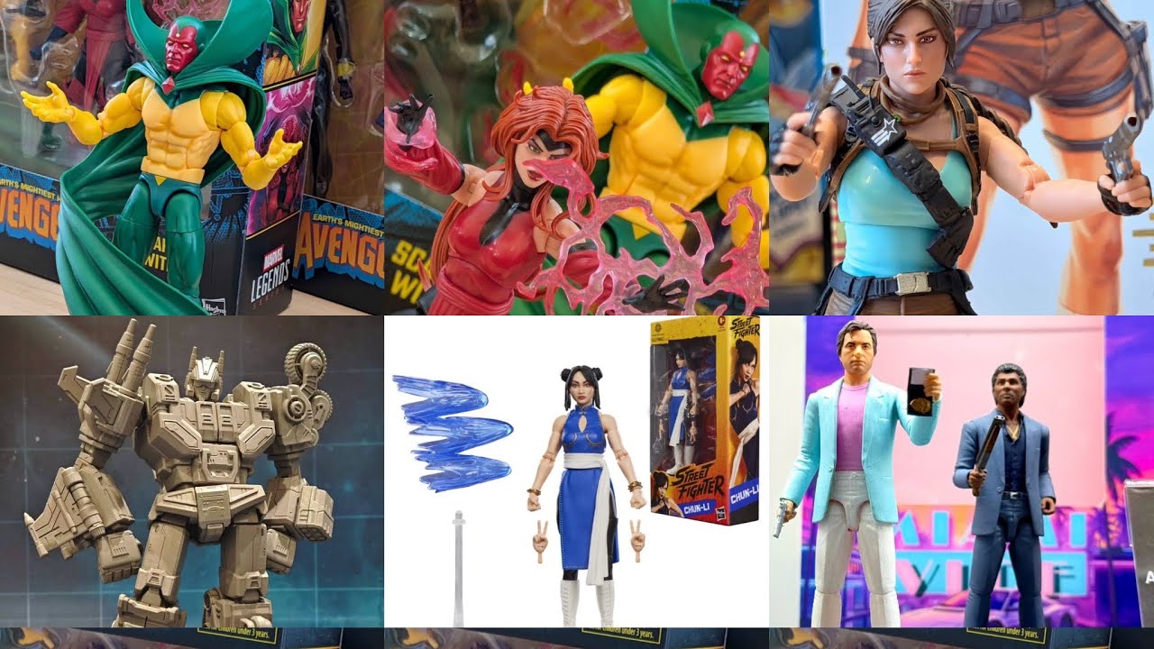 Новинки Marvel Legends, Street Fighter, Miami Vice и Transformers на выставке SDCC 2026