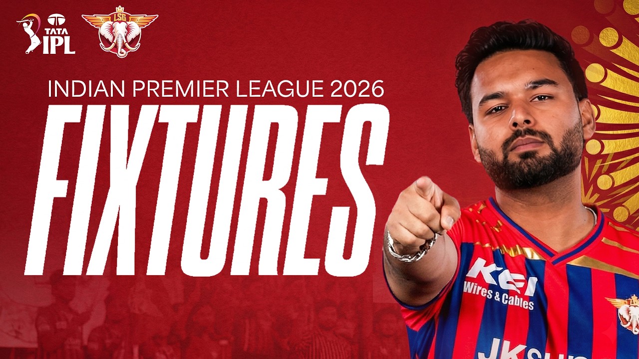 Расписание матчей LSG на TATA IPL 2026 уже здесь | Lucknow Super Giants | LSG