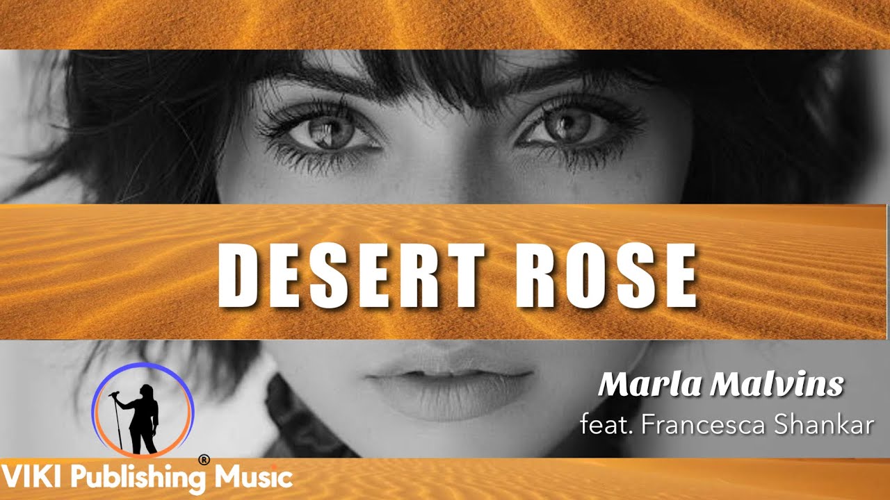Sting - Desert Rose (Cover) | Marla Malvins | Desert Rose Lyrics | Desert Rose Lyric Video | Remix