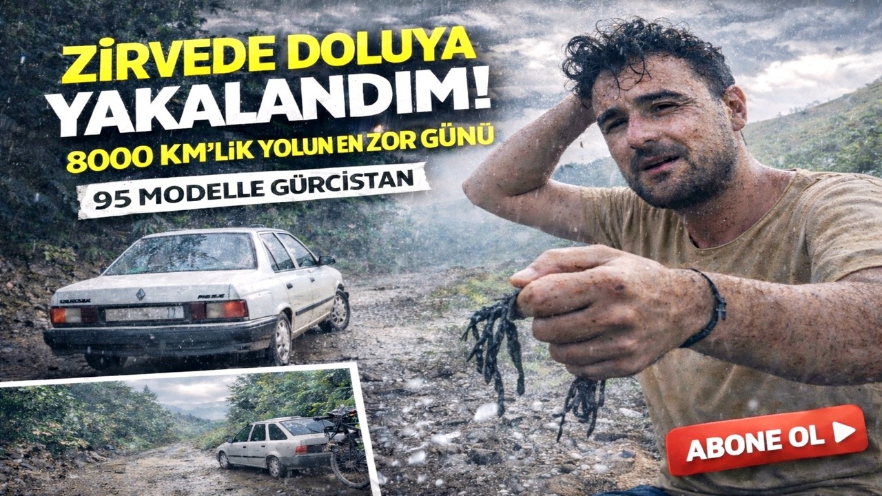 95 Model Arabayla Gürcistan’a Geçtim! 8000 KM’lik Yolun En Zor Günü | Bölüm 10
