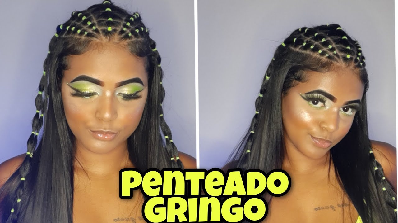 PENTEADO COM ELASTICO*Bem gringo*