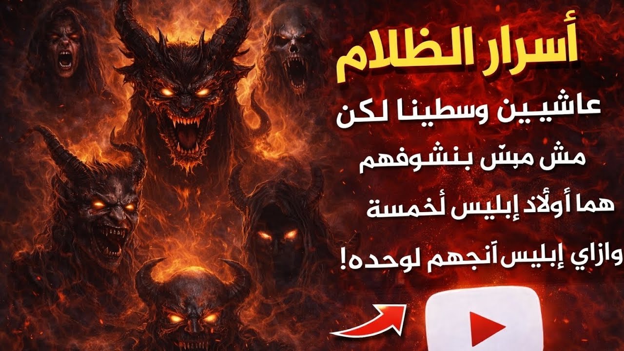 اسرار الظلام اولاد ابليس الخمسه 