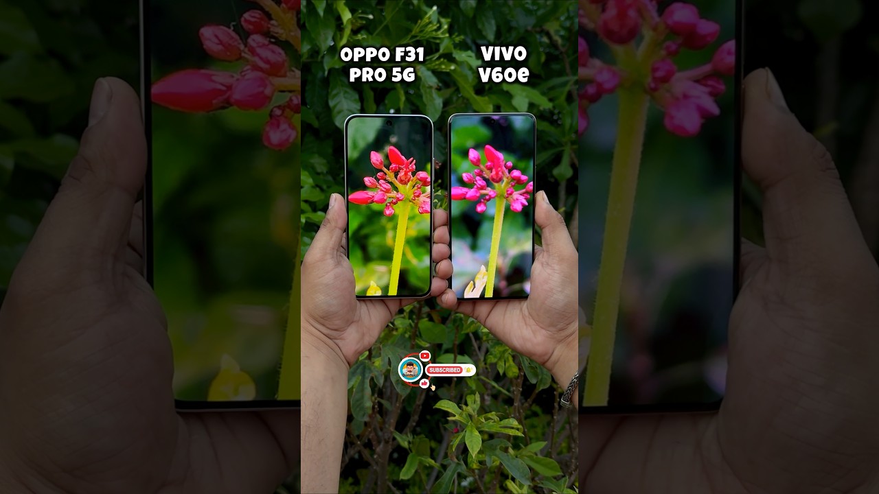 Oppo F31 Pro 5g Vs Vivo V60e Camera Compare #mobilepapa #shorts