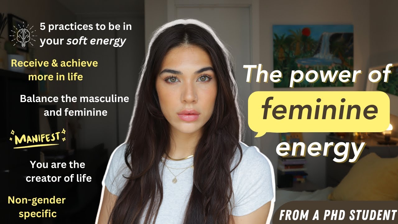 The power of feminine energy to receive more in life: 5 practices to manifest from soft energy