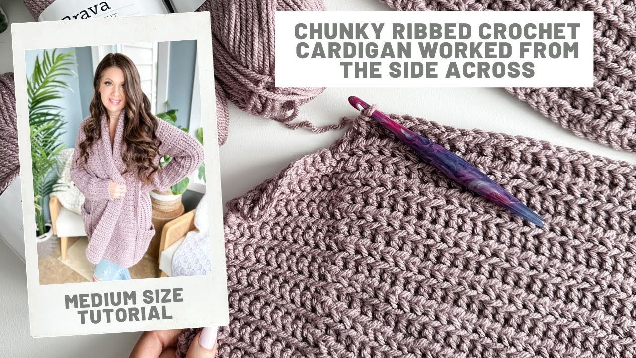 Cuddly as a Cloud Cardigan Crochet Pattern