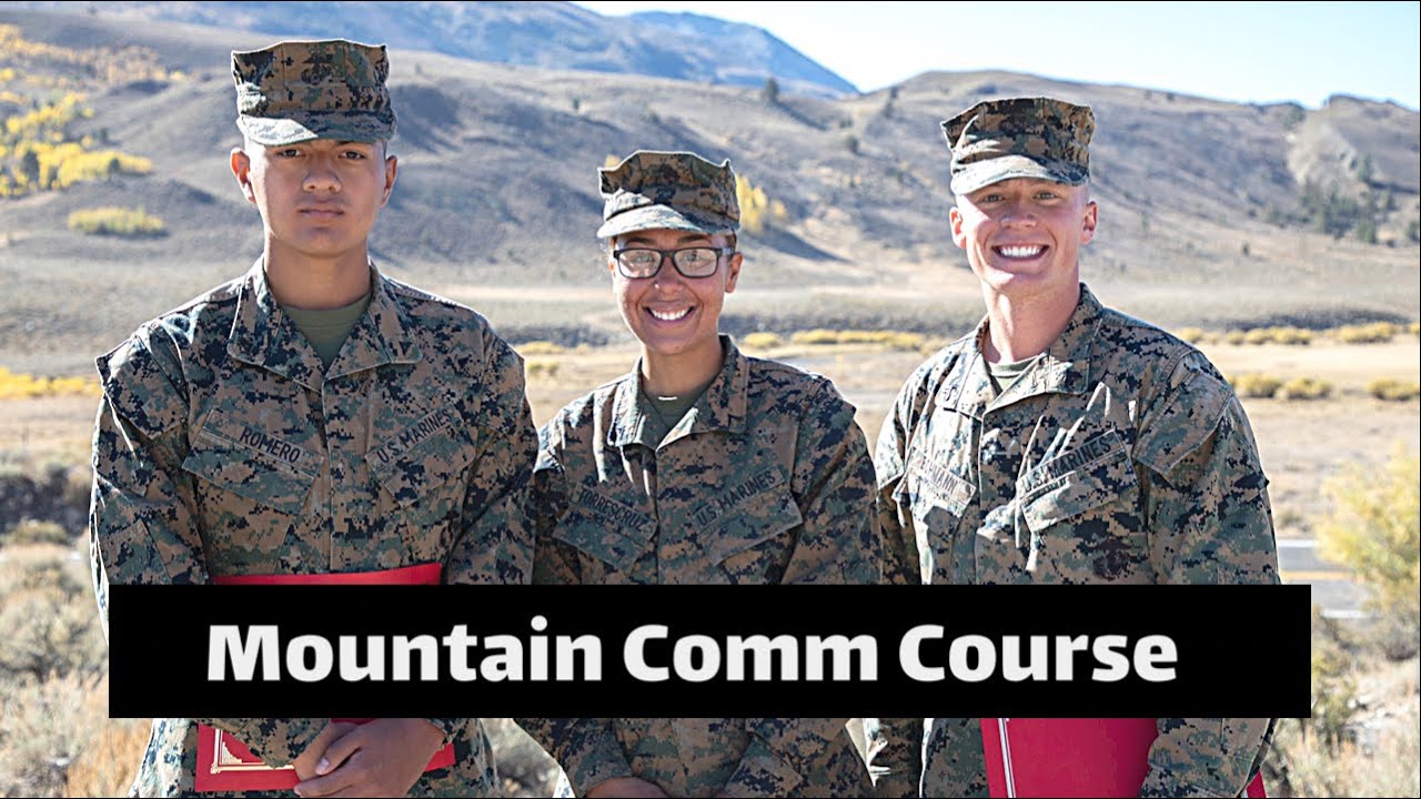 Marines During Mountain Communications Course 7-20