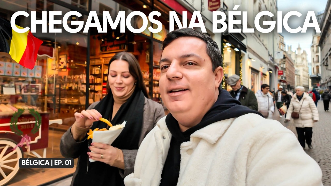 PRIMEIRAS IMPRESSÕES DE BRUXELAS | Chegamos na Bélgica