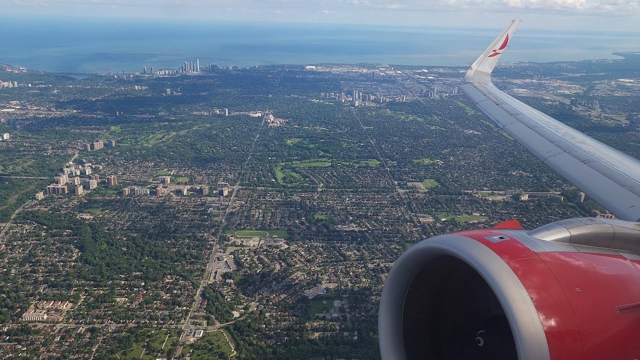 Avianca A320 neo Full Power Takeoff Toronto 4K