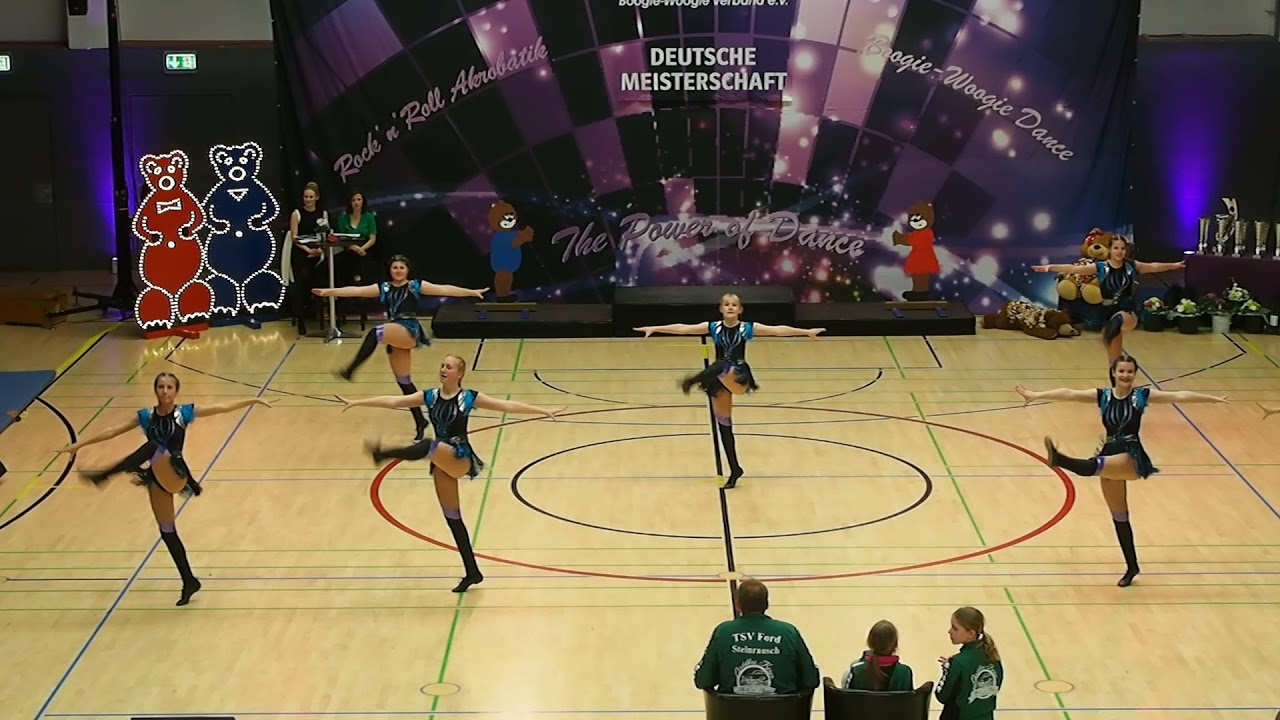 Thunder Girls - Deutsche Meisterschaft 2021, Rock'n'Roll-Formation Show