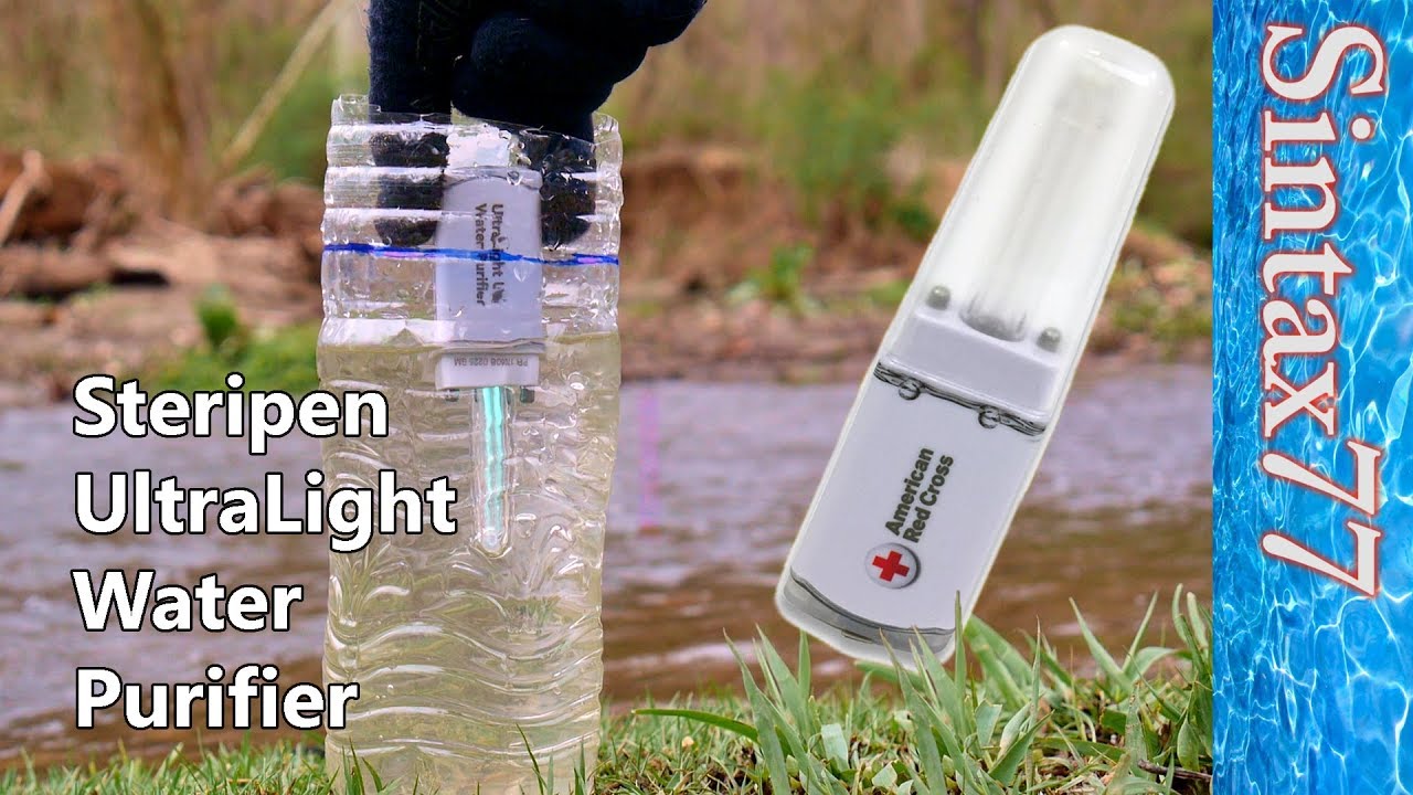 Steripen UltraLight Water Purifier - Overview , Operation, Myths & Tips
