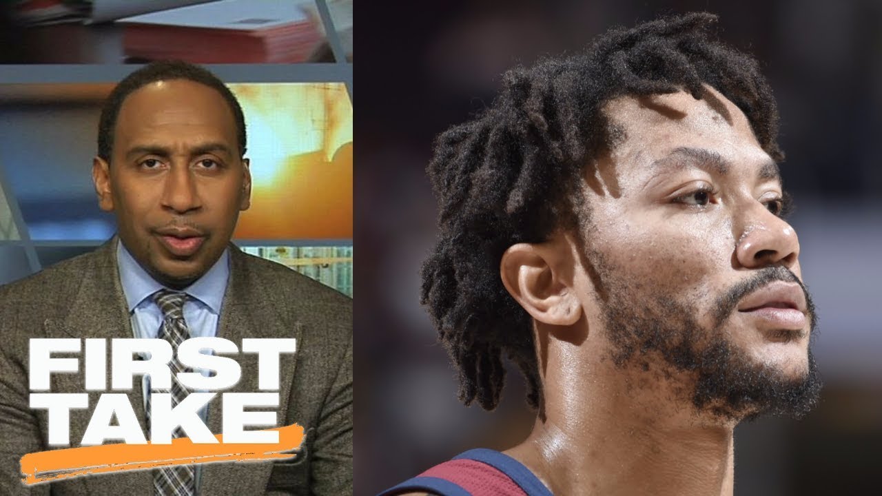 Stephen A. Smith: Cavaliers shouldn't want Derrick Rose back on team | First Take | ESPN
