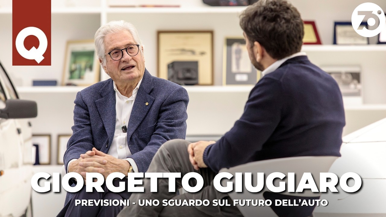 CINA, INDUSTRIA italiana, l'auto del FUTURO (e molto altro) secondo Giorgetto Giugiaro