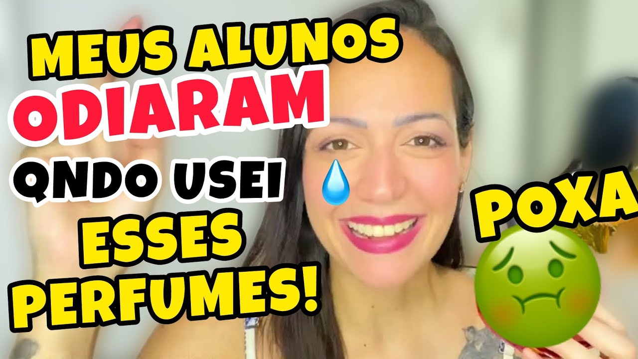Meus Alunos CRITICARAM esses PERFUMES 🥲🤌 