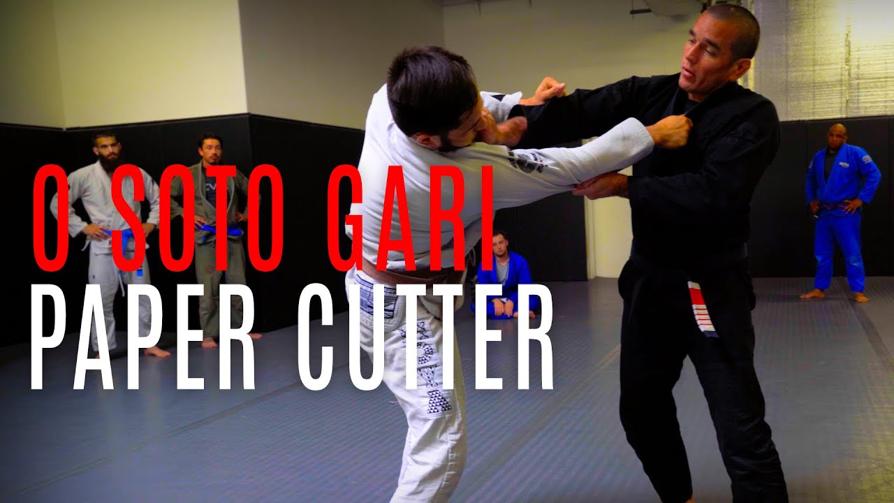 BJJ Techniques | O Soto Gari & Paper Cutter | CVBJJ Online
