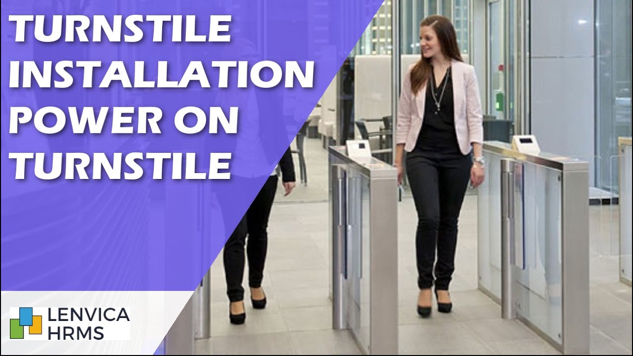 Turnstile Installation   Power on Turnstile
