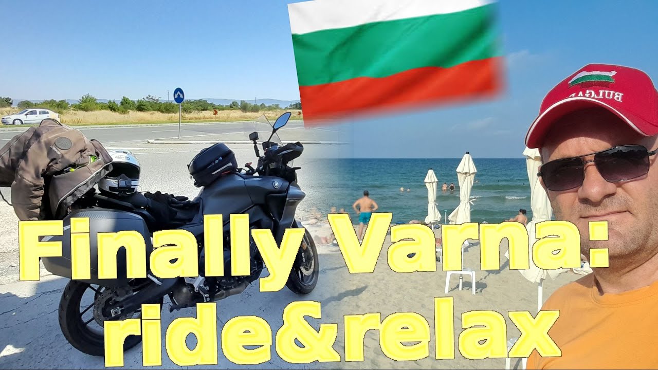 Захватывающая поездка и экскурсия по Варне | Первое купание в Черном море 🇧🇬
