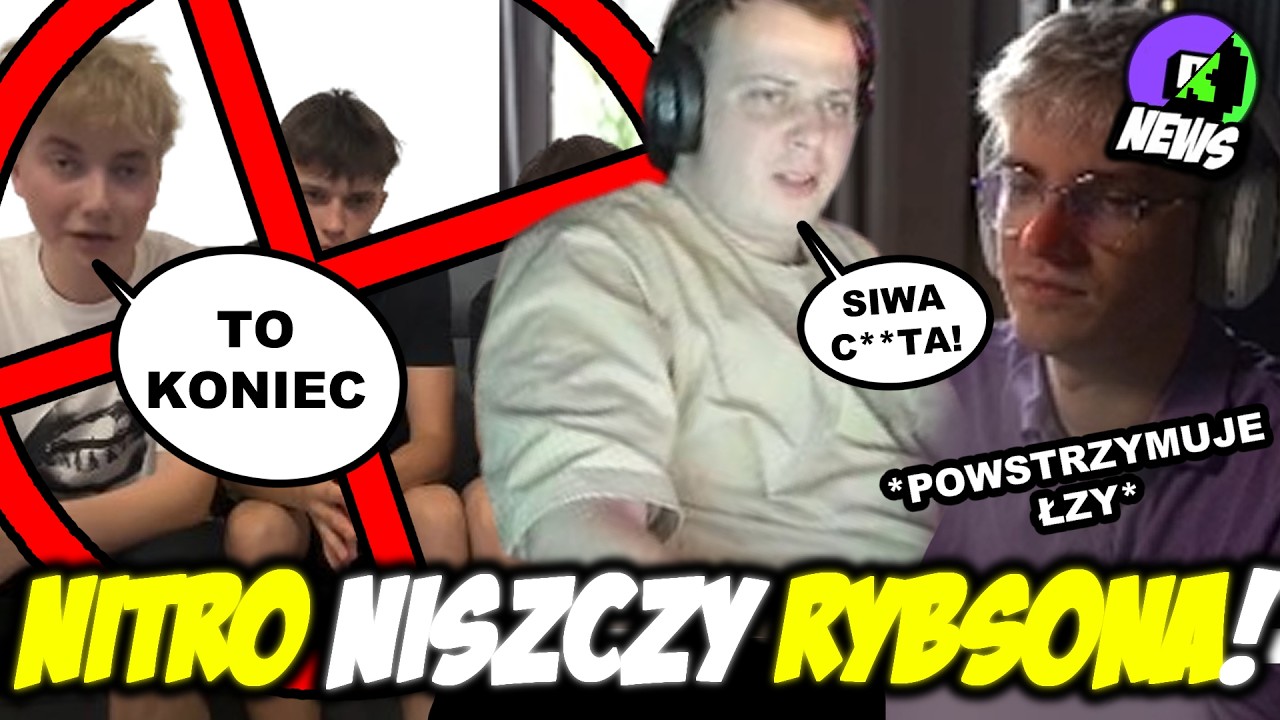 KONIEC DOMU BROKIES! NITRO BRUTALNIE NISZCZY RYBSONA! ODPOWIEDŹ POPO! MEDUSA! SZKLANA WIADOMOŚCI TTV