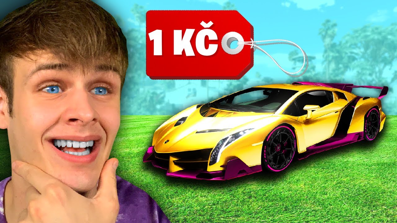 GTA 5, ale VŠE stojí pouze 1 KČ...