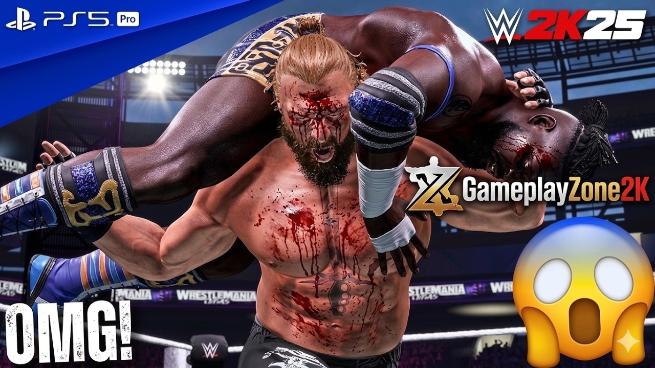CAN THE BEAST SURVIVE? | Brock Lesnar vs. Oba Femi | WWE 2K25 Dream Match at WrestleMania