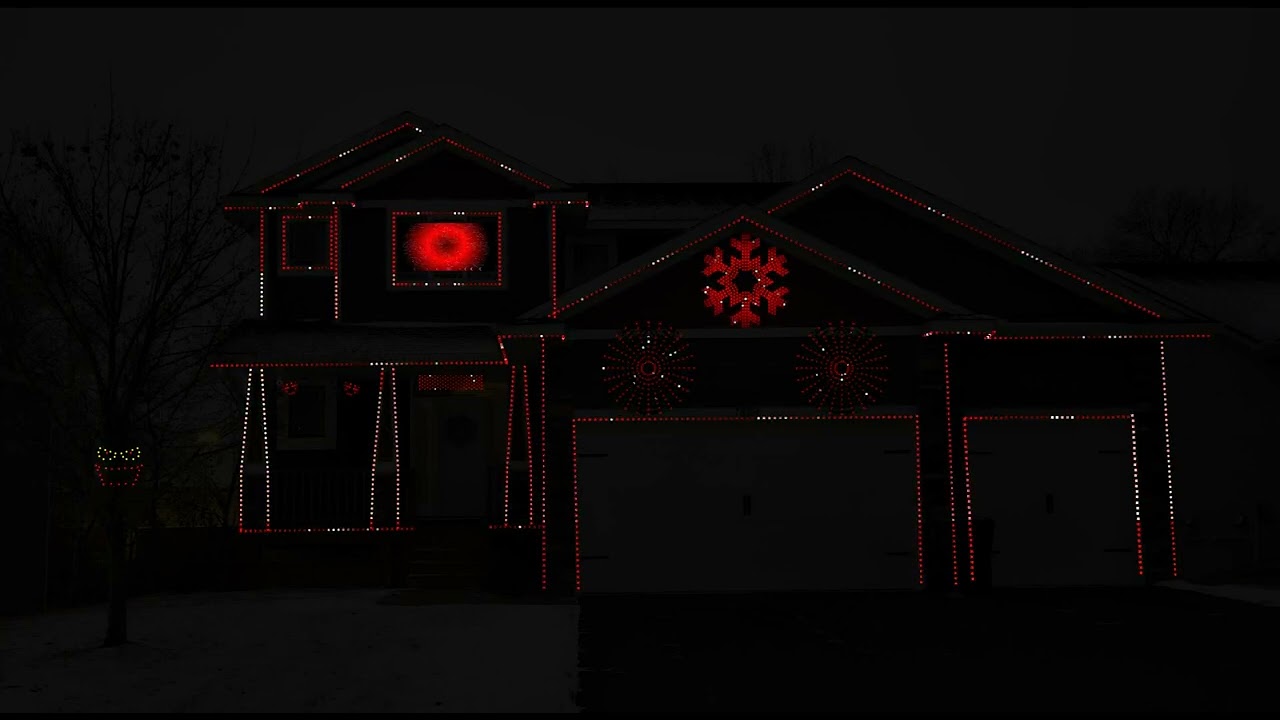 Kylie Cantrall Red Christmas (xLights Preview)