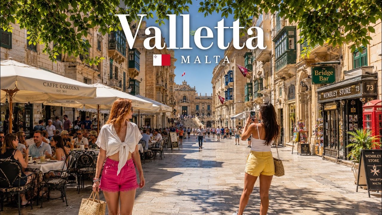 Malta 🇲🇹 &mdash; The Pearl of the Mediterranean | 4K HDR Walking Tour